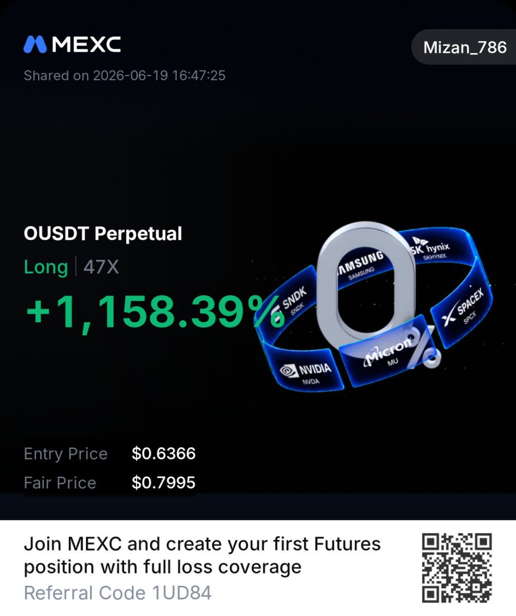 CryptoPride2's tweet photo. @MEXC Thanks ,MEXC💐
#WeAre26
#MEXC
MEXC UID: 16826549 https://t.co/L8xq4Rj2Ai