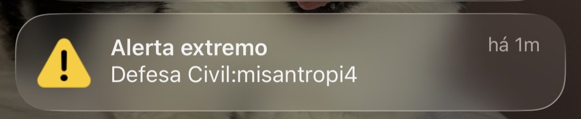 iammilib's tweet photo. gente que alerta extremo é esse?
desefa civil misantropia ???? https://t.co/4N4ZUyot0i