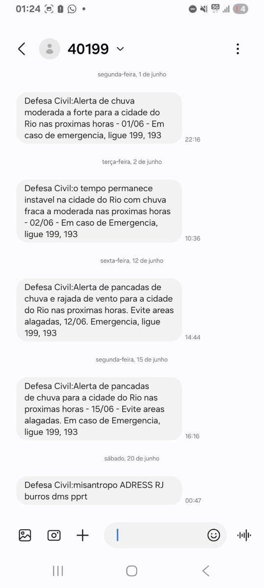 roogerius's tweet photo. Hackearam o sistema de alerta civil? “Burros dms pprt”???? https://t.co/e8BorYjVCa