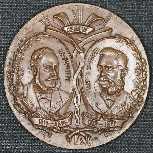Leocoins_com's tweet photo. Founded in 1839, the current brand name was adopted in 1851 from the names of two men depicted on a medal.
Antoine Norbert de Patek and Jean-Adrien Philippe. https://t.co/c0X4tXclLn