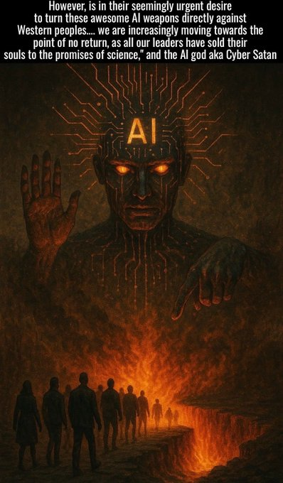 ShadowsExposed's tweet photo. Revelation 13:16-17

And he causeth all, both small and great, rich and poor, free and bond, to receive a mark in their right hand, or in their foreheads: And that no man might buy or sell, save he that had the mark, or the name of the beast, or the number of his name. #neuralink https://t.co/0kdBoDuxkf