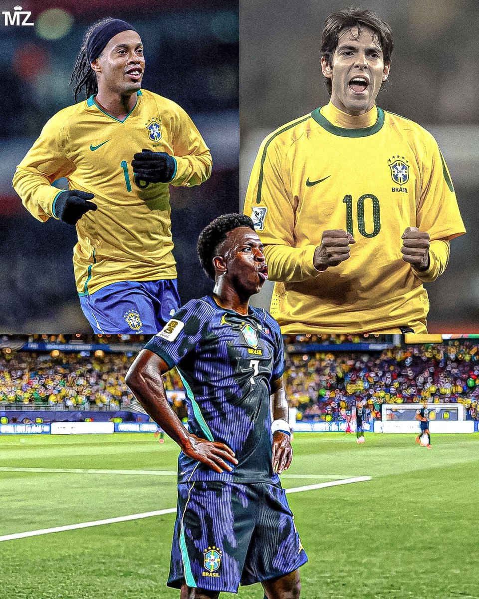theMadridZone's tweet photo. 🚨 Viní Jr. now has more World Cup goals (3) than: 

• Ronaldinho (2) 
• Kaka (1) 
• Adriano (2)
• Zé Roberto (1)

Legend. 🇧🇷 https://t.co/EIs8JpJXSz