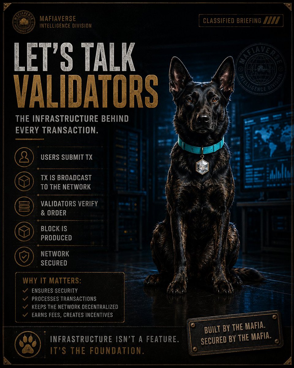 BriahOnPulse's tweet photo. What does a validator actually do?
Simple.

Every transaction submitted to the network must be verified, ordered, and added to a block.

Validators are the machines performing that work.

No validators. No chain.
#Pulsechain #Crypto https://t.co/3PMiqVtpja