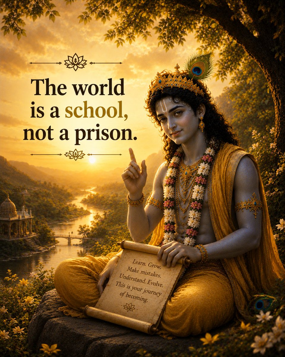 vedic_sanskar's tweet photo. #BhagavadGita #GitaQuotes #Krishna #SpiritualWisdom #InnerPeace #SelfRealization #Mindfulness #Faith #PositiveMindset #WisdomQuotes #SpiritualGrowth #PeacefulMind #DivineWisdom https://t.co/RvZGFgPg1X