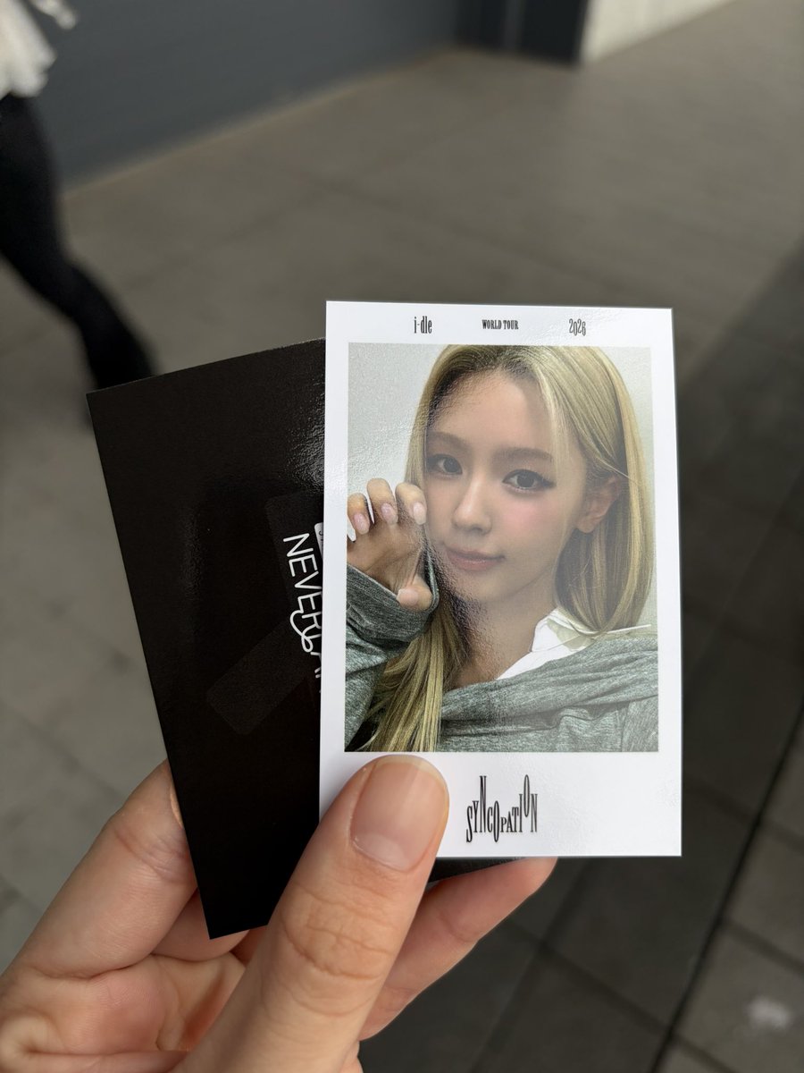 sct_t01's tweet photo. i-dle fc特典 トレカ 交換

譲 ミヨン
求 ミンニ シュファ ウギ

本日会場付近で交換可能です。
気軽にお声かけください https://t.co/0zzMJnk16x