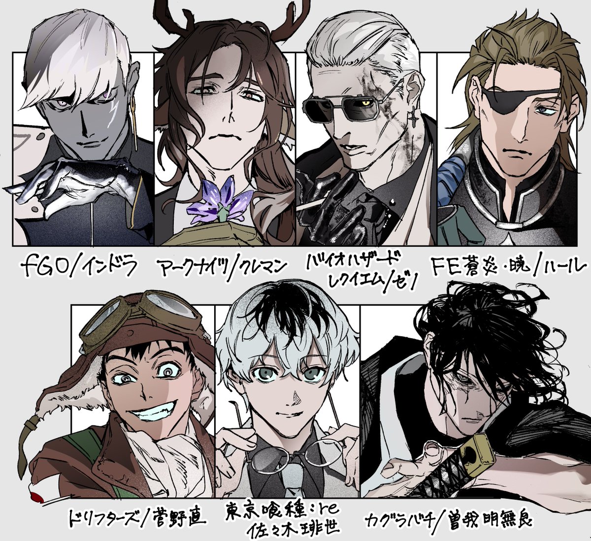 b___ashui's tweet photo. #フォロワーさんの推しが描きたい
他ジャンルまとめ！リクエストありがとうございました！ https://t.co/vX8ZdPIyL9