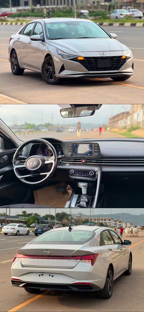 RazzaqHassan5's tweet photo. 2021 Hyundai Elantra (foreign used) available 
🏷️₦28,000,000
☎️08163929330
📍Abuja🇳🇬 https://t.co/D5GfY70O0h