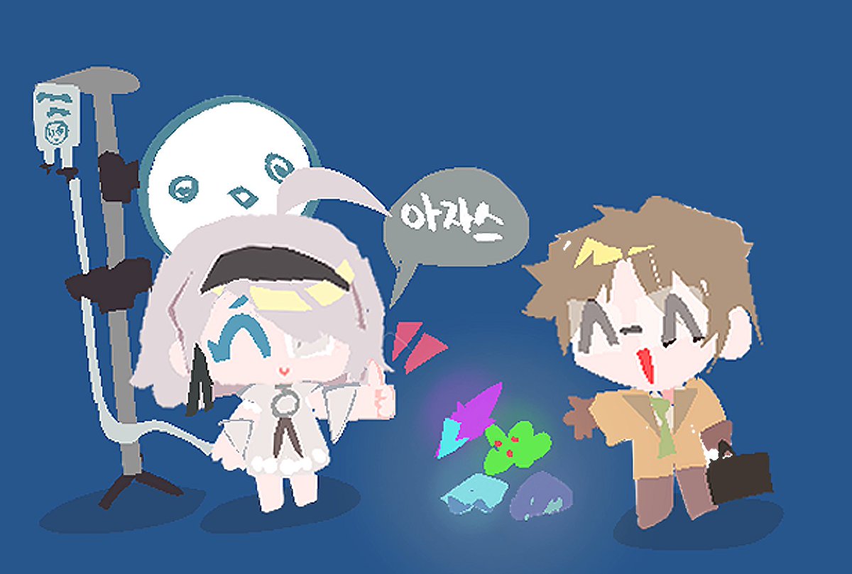 Swiss_Ebi's tweet photo. 고마워요 쇼쌤!

#EternalReturn #ER_Fanart https://t.co/m5vWENJcLI
