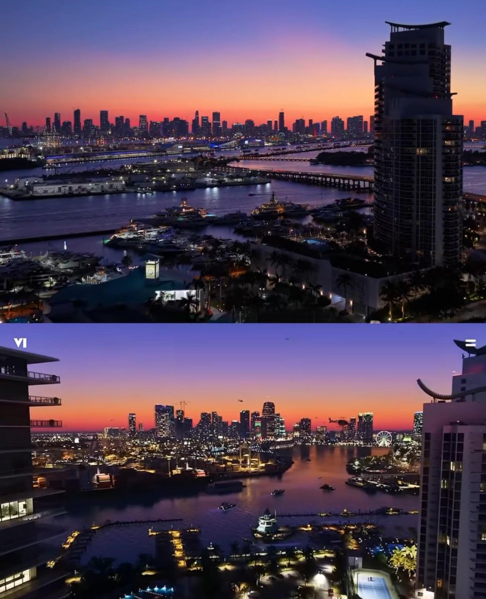 baigrayyan18's tweet photo. Real life MIAMI vs GTA 6
#gta6 #GTAVI https://t.co/IaPIshnGOs