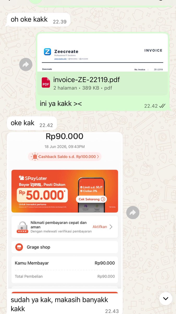 urcozee's tweet photo. ✅ joki web html 

#proofzee https://t.co/98dfeqEleI