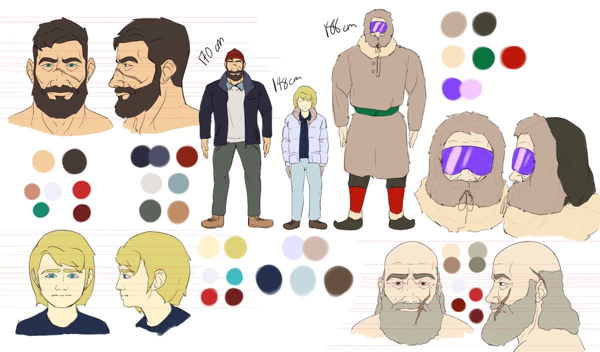 TilacusX's tweet photo. I had this story idea that's been tweaked and built upon since 2021 - its about time that I start doing something with it by drawing it up as a comic/manga :) https://t.co/I3LH2q7l7P