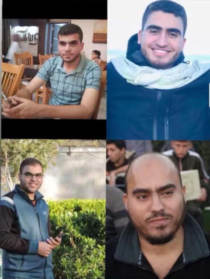 AdhamSelmiya's tweet photo. أحمد منير الظاظا شهيداً مٌلتحقاً بإخوانه الشهداء (حمزة، عبد الرحمن، يحيى) ..

اللهم تقبلهم في الفردوس الأعلى.. واربط على قلب ذويهم https://t.co/XeD8gcBRwo