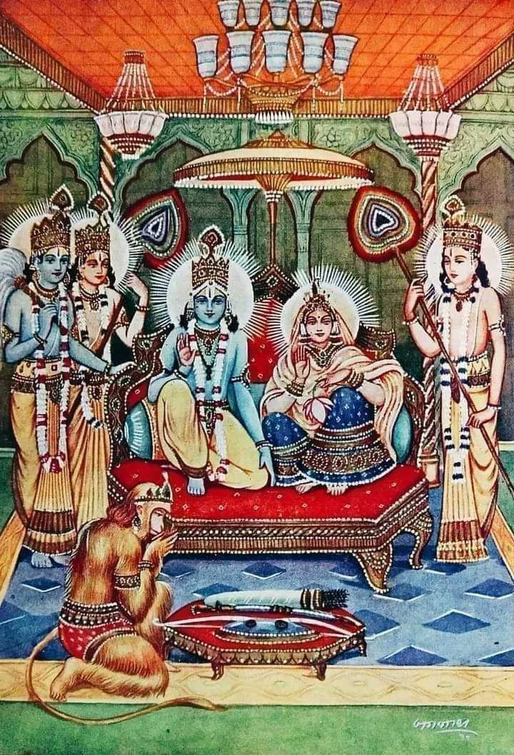 Iuskarn's tweet photo. Rama’s righteousness, Sita’s resilience, Hanuman’s devotion—the perfect blueprint to overcome any problem. 🏹🌸🐒
#Ramayana #ShriRama #SitaMata #Hanuman #Dharma #Resilience #LifeLessons #Wisdom https://t.co/JoFNPlsDwS