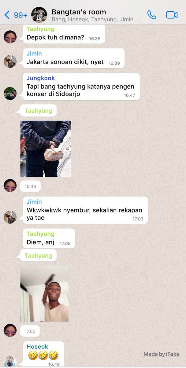 micasa95_'s tweet photo. keadaan grup chat https://t.co/E8GiMSfIj9