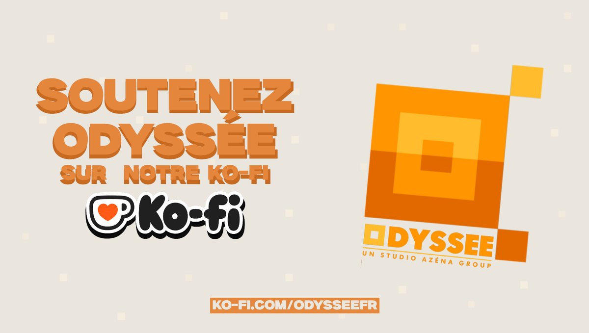 OdysseeOff's tweet photo. 👀 Nous n'avons pas fini de vous divertir 💛
Soutenez Odyssée et participez à l'évolution du studio 💕

Notre Ko-Fi est disponible ici : https://t.co/Jap5w9lKOs

Merci pour ces 6 premières années 💖 https://t.co/pyNLnWsmwP