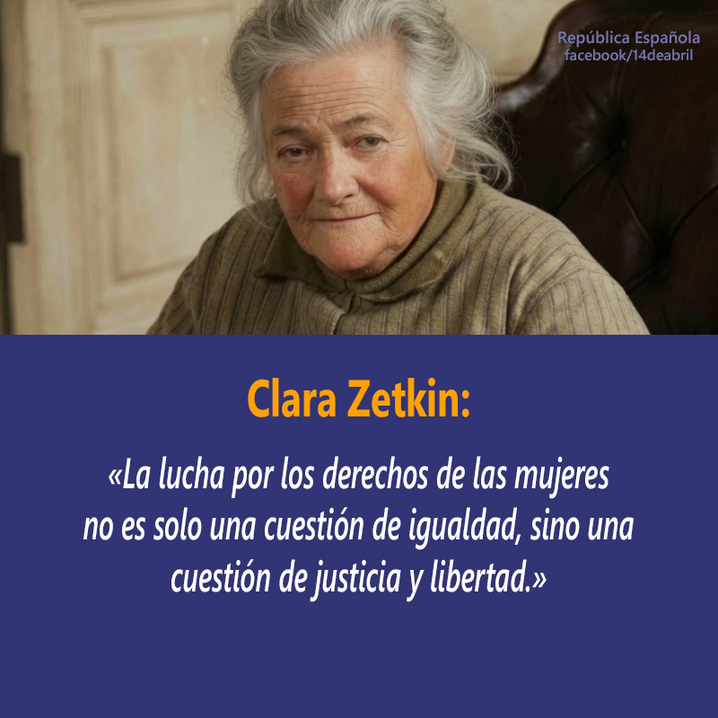 ecorepublicano's tweet photo. El 20 de junio de 1933, fallecía Clara Zetkin activista y teórica del feminismo. https://t.co/e2aKFYUV0S