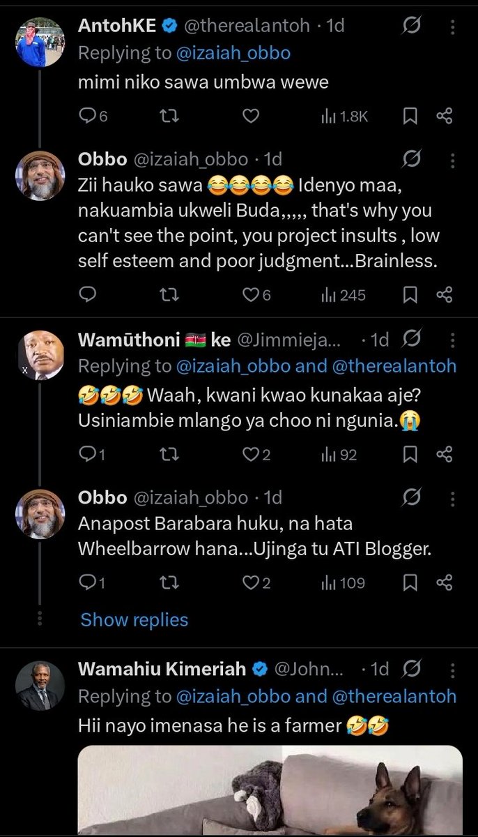 254Frankline's tweet photo. An insane mind cannot defend this rogue regime.The guy has got a taste of his own medicine hapa X headquarters😂 https://t.co/0HXYOTYzQm