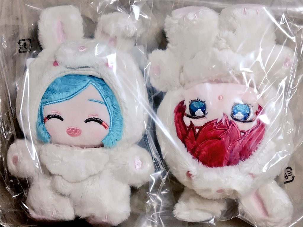 04Rabbit's tweet photo. 🐰のいつぬちゃんが届きました。
いろいろ不備の話をきいていたけど、我が家にはお顔がめちゃきゃわな子たちが来てくれました。
お顔も体も手を加える必要のない抜群のもちもち加減(笑)
大好きなスチルの表現でありがとうございました。 https://t.co/tZ6fweIChb
