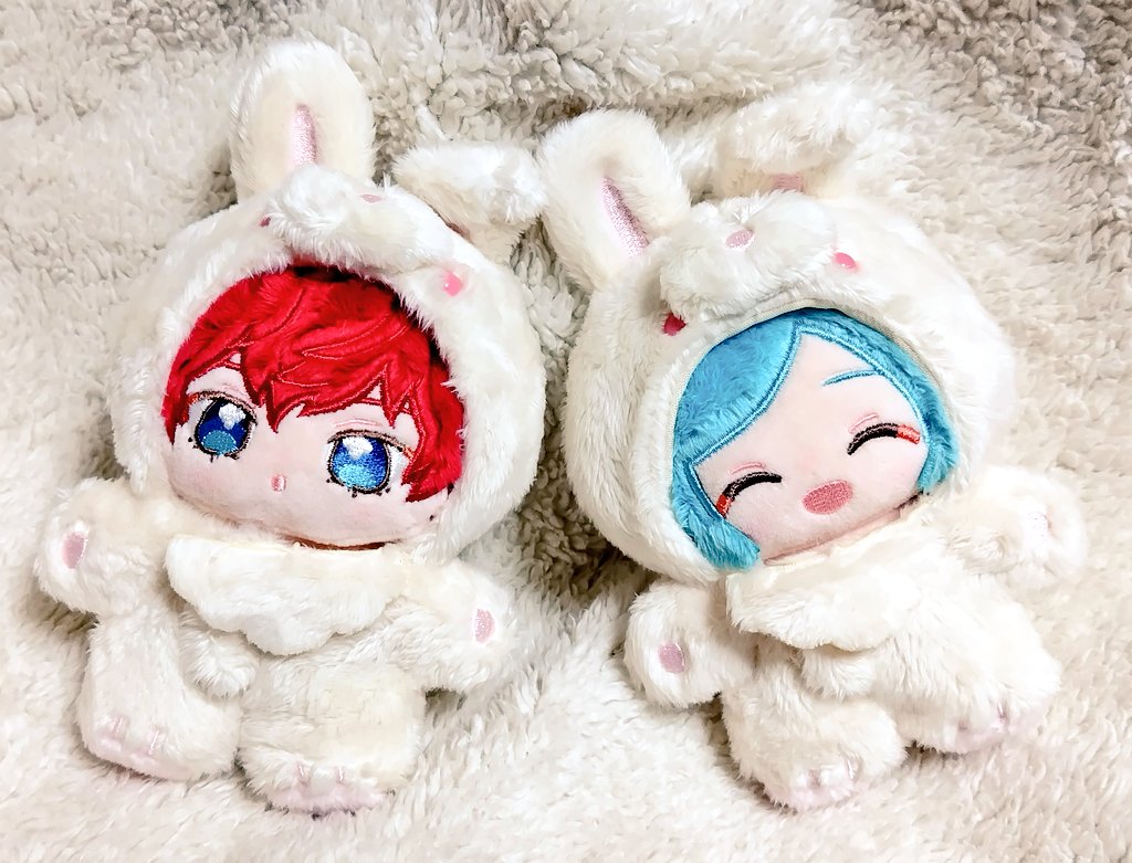 04Rabbit's tweet photo. 🐰のいつぬちゃんが届きました。
いろいろ不備の話をきいていたけど、我が家にはお顔がめちゃきゃわな子たちが来てくれました。
お顔も体も手を加える必要のない抜群のもちもち加減(笑)
大好きなスチルの表現でありがとうございました。 https://t.co/tZ6fweIChb