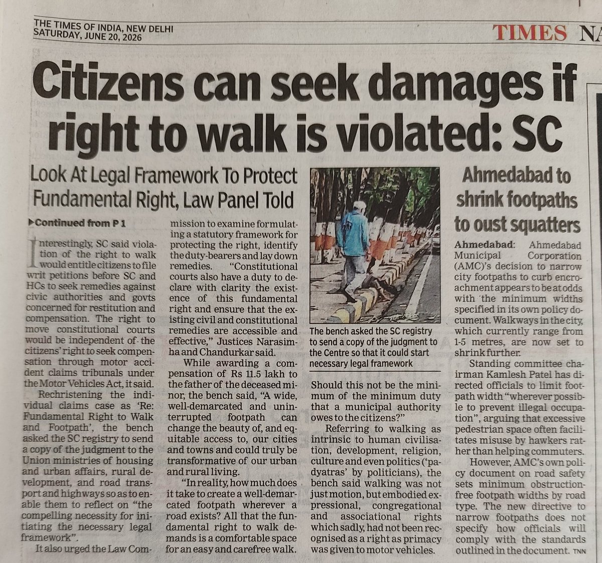 bharg_sanjay's tweet photo. @LokNiwasDelhi @ashishsood_bjp @LtGovDelhi @SandhuTaranjitS Please enforce these orders of SC https://t.co/4OtrHOGFIl