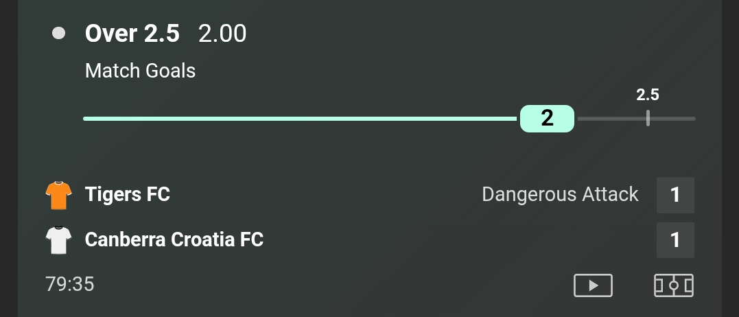 TheCornerModel's tweet photo. ⚽ INPLAY 
🇦🇺  Capital Territory Premier League 
📈 [2.00] 💸 1u https://t.co/fekIPEDHHo