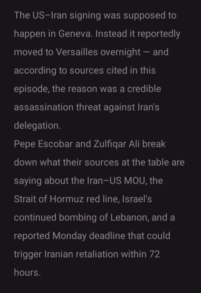 Janus_regarde's tweet photo. BREAKING-PEPE : Why Iran US Signing Moves to VERSAILLES -Is US–Iran Signing Vanishing?
https://t.co/0MoMh4yWPG https://t.co/i5SFuc2OtC