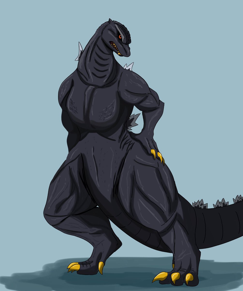 Flash_Love2023's tweet photo. ムキムキなFWゴジラ
 #ゴジラ  #Godzilla https://t.co/RebRCcM59U
