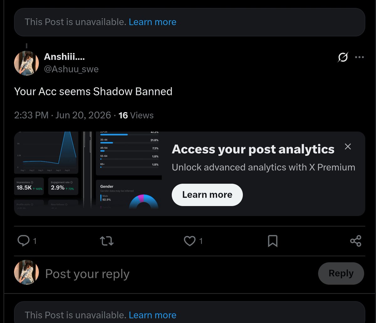 Ashuu_swe's tweet photo. @Krish_nvm_Raw This is Your Channel btw , It's shadowbanned So No one can actually See your Posts , Twitter has already Shadow banned everyone speaking Agaist China , My Alt got Banned as well .. Best option is to Make a Second alt acc with same Pfp and Post from there https://t.co/C0vyIslrTM