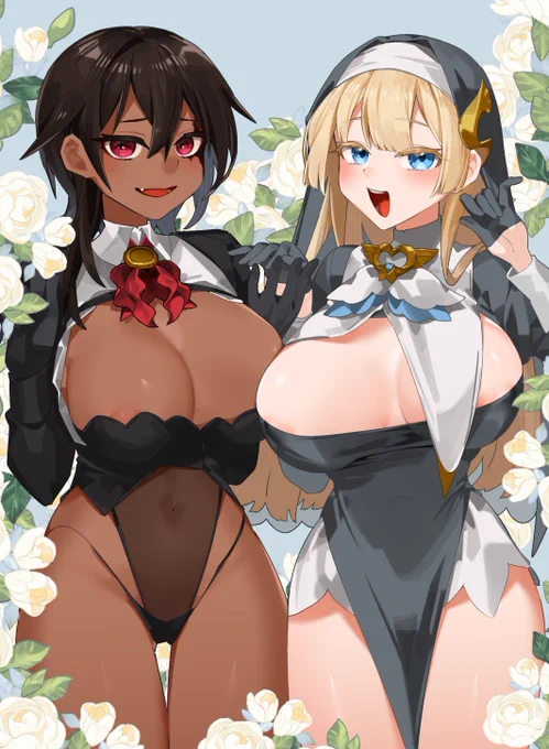 新作が出ました!「手折らる花へのトロイメライ」今回はW女主人公モノです、何卒 DLsite: FANZA:
