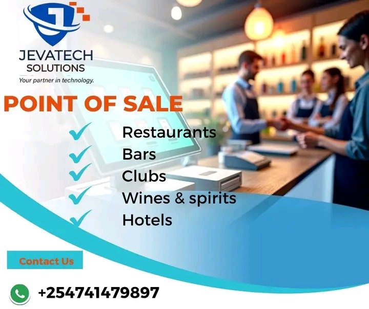 JEVATECH_ICT's tweet photo. Transform your operations with a Smart Hospitality POS System from Jevatech Solutions!

✅ Fast and accurate billing
✅ Kitchen Order Ticket (KOT) management
✅ Real-time inventory tracking
✅ Detailed sales and profit reports

📞 0727109484
🌐 https://t.co/NARCZQqW6e https://t.co/NoLD0yl8t7