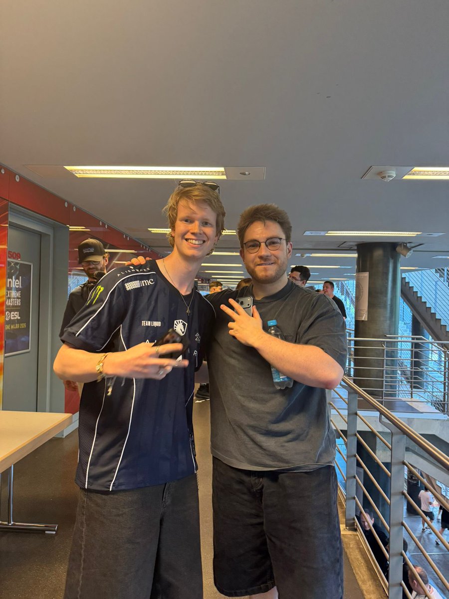 GekSpek's tweet photo. Yesterday was INSANE!🤩

Historical counter-strike matches, meeting @ohnePixel &amp; @BanKsEsports and being invited into the @TeamLiquid booth!🏆💙🤍

A huge thanks to @wICK3Y and @DuelbitsCS2!👑

(Next mission: Find and take a pic with @renyan and @dima_wallhacks 👀) https://t.co/xnsORrMXA1