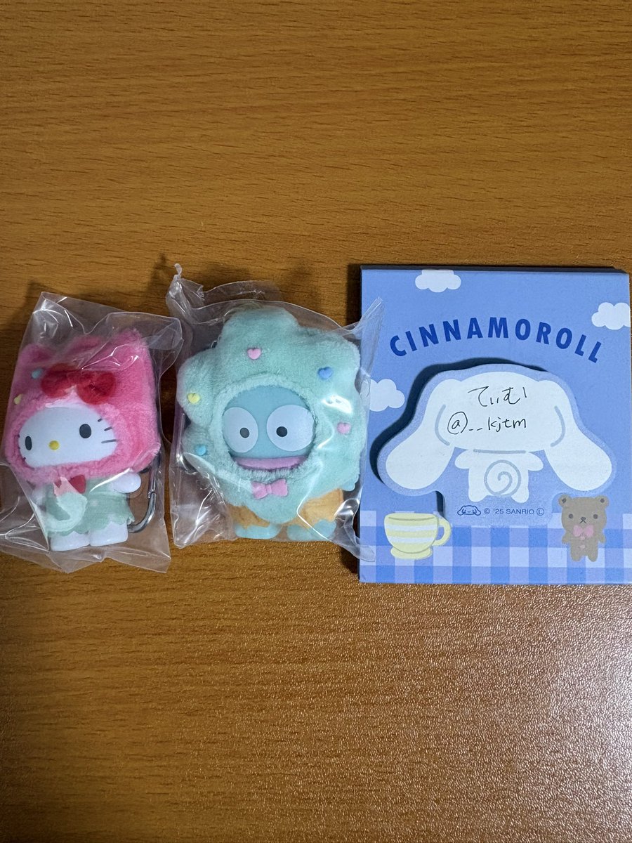 __kjtm's tweet photo. 【交換】サンリオ ちびっとも 森のおともだち

譲：ハローキティ、ハンギョドン
求：シナモン、ポムポムプリン

秋葉原手渡し可能、郵送でも大丈夫です。お気軽にお声掛けください。 https://t.co/QI73AZTURz