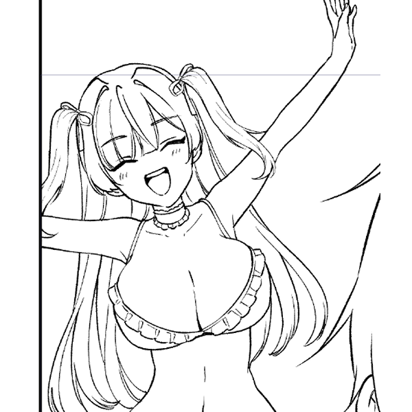 baramatsuhitomi's tweet photo. WIP。
📢夏が始まった合図がした～♪ https://t.co/zHGJ99rGnm