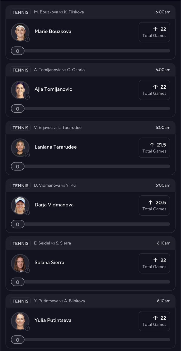 locksmith000's tweet photo. 🎾 25x wake n cash

Bad Homburg 🇩🇪 x Figueira Da Foz 🇵🇹 x Nottingham x Eastbourne 🇬🇧

❤️ if tailing.

rest of slips in the cord

Link⤵️https://t.co/pFCCc9BaUV

#PrizePicks #GamblingX #PlayerProps #tennis #ATP #WTA #Grassseason #TennisPicks https://t.co/GlHBsGoNN4