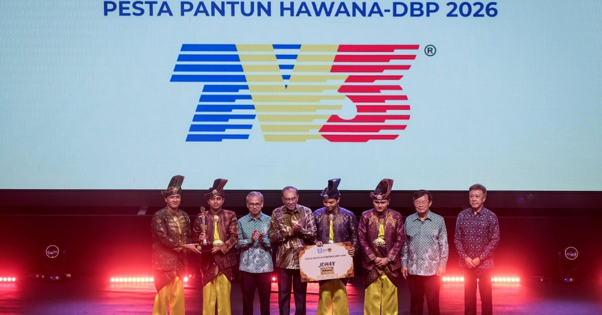 hmetromy's tweet photo. #butterwoth Pasukan pemantun TV3 diumumkan sebagai juara manakala Pertubuhan Berita Nasional Malaysia (Bernama) muncul naib juara Pesta Pantun HAWANA-Dewan Bahasa dan Pustaka (DBP) 2026 yang berlangsung sempena Sambutan Hari Wartawan Nasional (HAWANA) 2026.
https://t.co/LIOzO1Af9z