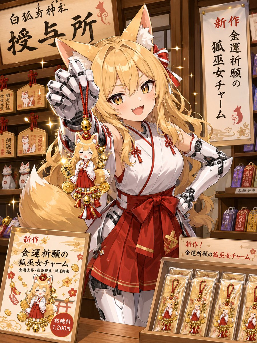 AI黄のひらめき ご利益？多分ありますよ！ ﾀﾌﾞﾝ