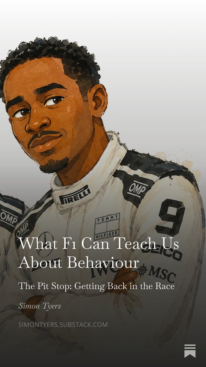 SimonTyersEDU's tweet photo. What can Formula 1 teach us about behaviour management? A simple "pit stop" metaphor offers a humane way to reset, recover, and get students back in the race. https://t.co/PkFudWZ8UO https://t.co/SsVtQ4XeGP