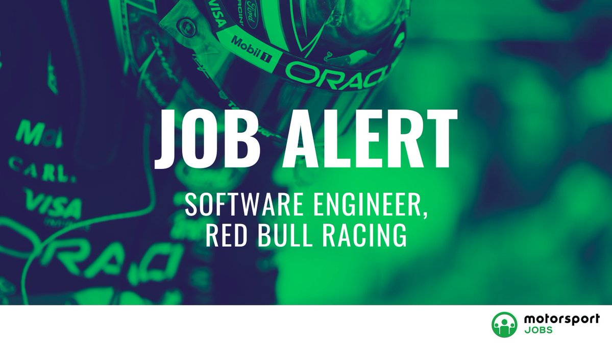Motorsport_Jobs's tweet photo. Software Engineer role @redbullracing
Apply 🔗 https://t.co/cpoEaUX0Xq
#motorsportjobs #motorsport #jobs #jobalert #jobsinmotorsport #HowtogetajobinF1 #f1jobs #jobsinf1 #F1 #f1careers #RBAT #RBR #software #CFD #SLURM #LSF #CMake #ninja #vcpkg #Catch2 #OpenGL #clangtidy https://t.co/WdjdAhjZeB