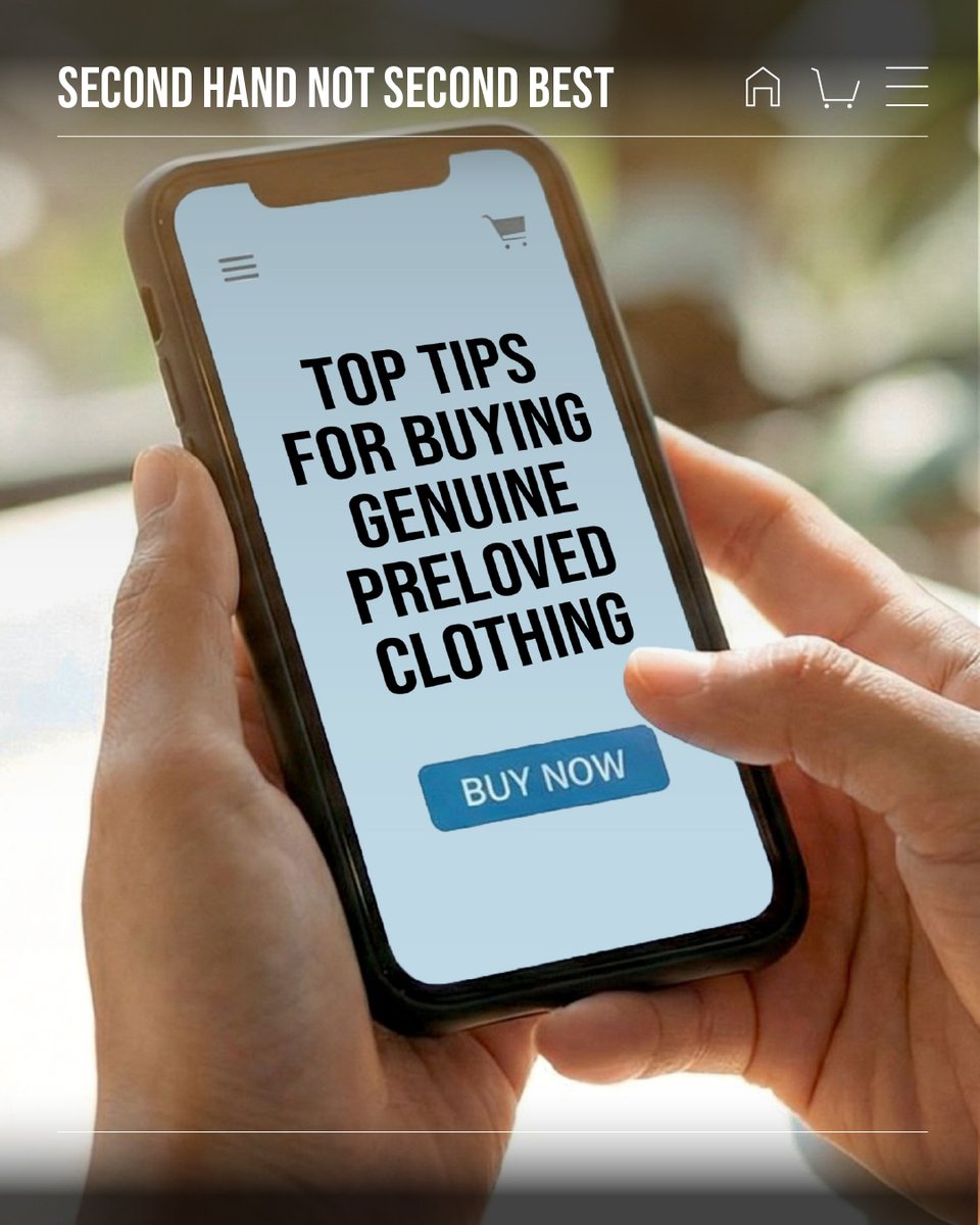 IPOEnforcement's tweet photo. Seen a suspicious listing when shopping pre-loved? 
Report it directly via the platform - small actions help protect other shoppers.

For more tips, visit: https://t.co/g1Q0kdIx1m 
#SecondHandNotSecondBest https://t.co/5fVQjinCvv