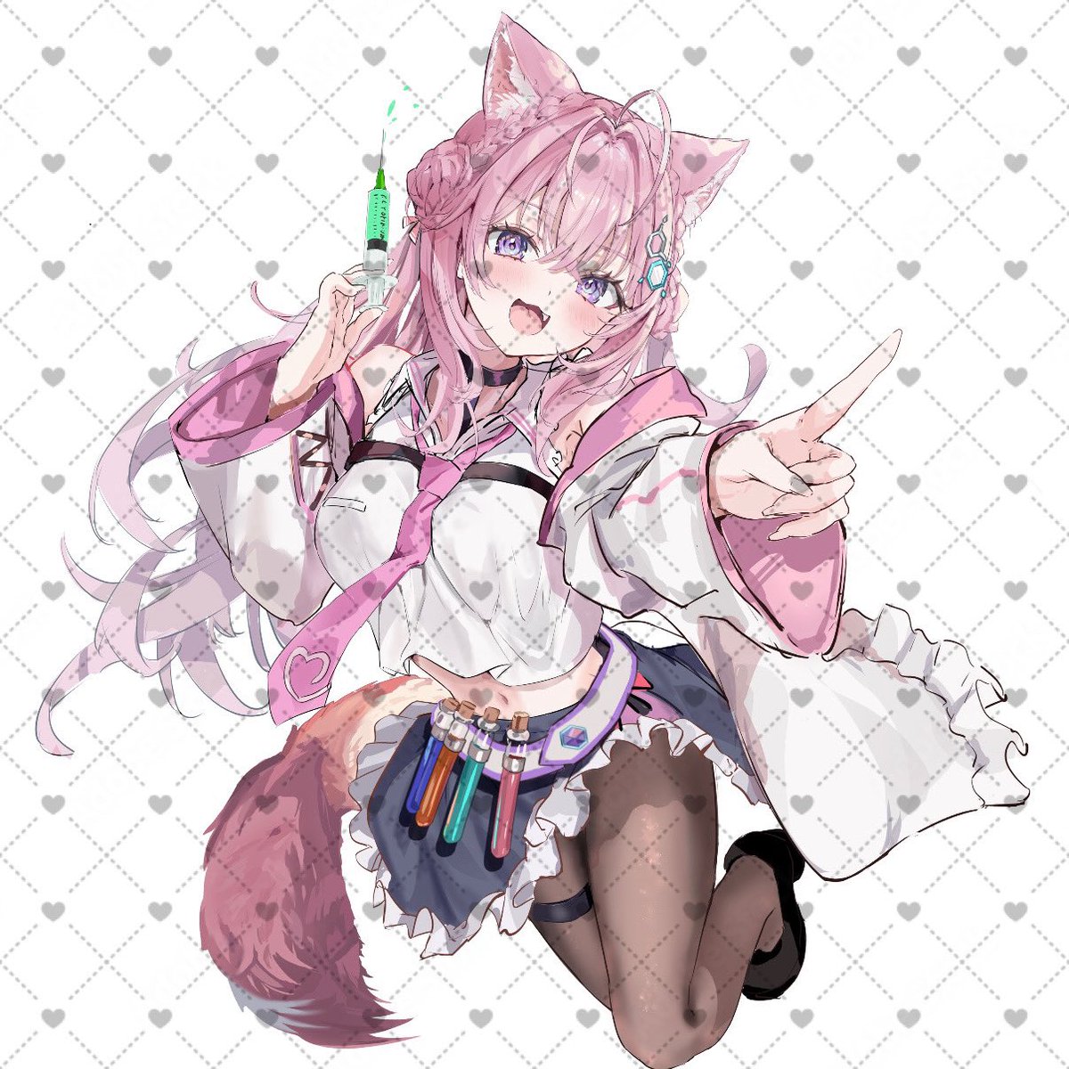 chiru_murin's tweet photo. 🧪重大告知！🧪

この度、こよちゃん初となるファンメイド法被を制作することになりました！🎊

イラストデザインは麦うさぎ先生にお仕立てしていただきます！(@Siriusagimugi)

また、今回の法被は"リバーシブル仕様"となっております！
続報をお楽しみに！✨

【法被企画】
https://t.co/MgEfZtOXyO https://t.co/oXBKC0ZbGk