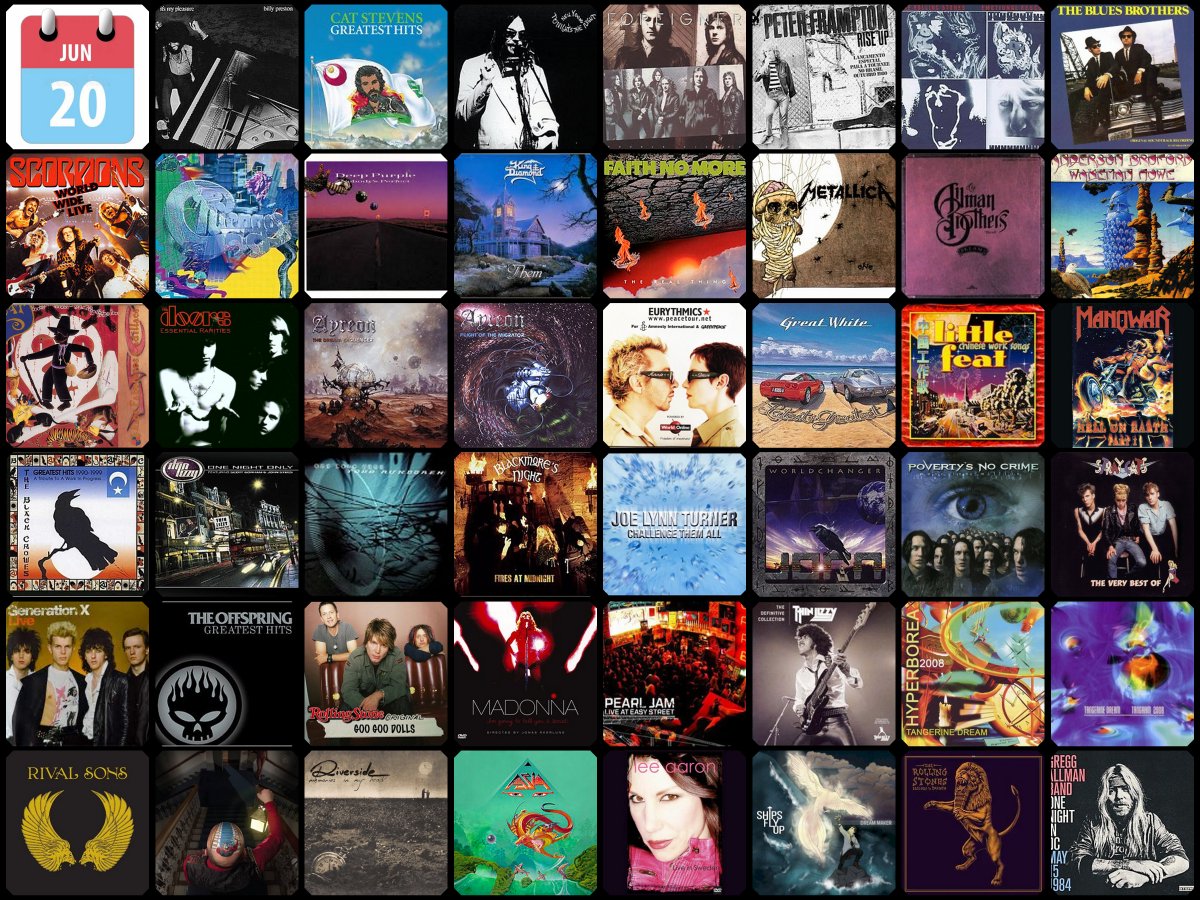 ejpf04's tweet photo. @HoffmanEnrique @Mikehomeseller @TiaColita
#Jun20
Efemérides Junio 20
Álbumes de Aniversario

1975 Billy Preston • It's My Pleasure
1975 Cat Stevens • Greatest Hits
1975 Neil Young • Tonight's The Night
1978 Foreigner • Double Vision
1980 Peter Frampton • Rise Up https://t.co/iwni30b67D