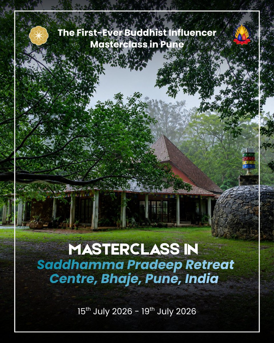 buddhistcreator's tweet photo. Deep in the heart of Bhaje, a historic sanctuary awaits your creative potential. Join us for the WeBuddhist Influencer Masterclass and discover how to blend ancient wisdom with digital storytelling. https://t.co/GSMtqqAEsh