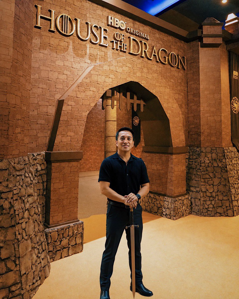 rodmagaru's tweet photo. Super enjoyed this House of the Dragon experience here in BGC, an HBO Max Philippines Very excited for Season 3 of House of the Dragon, streaming worldwide on Monday at 9:00 AM in the Philippines!
#HouseOfTheDragon #HOTD #HBOMaxPH https://t.co/8NGvefg3HE