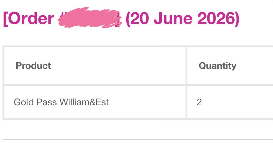 hjmoonstruck's tweet photo. can’t believe i’m finally going to see my favorite people with my favorite person @BTRUTALXS 😭😭😭🩷 #WilliamEst https://t.co/0YNCHp0gud
