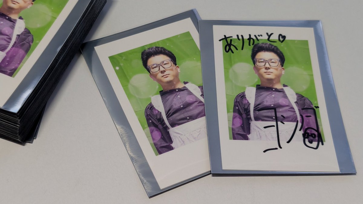 明日のCC福岡64にメイド服で参加！ 購入特典のチェキは一定確率で
