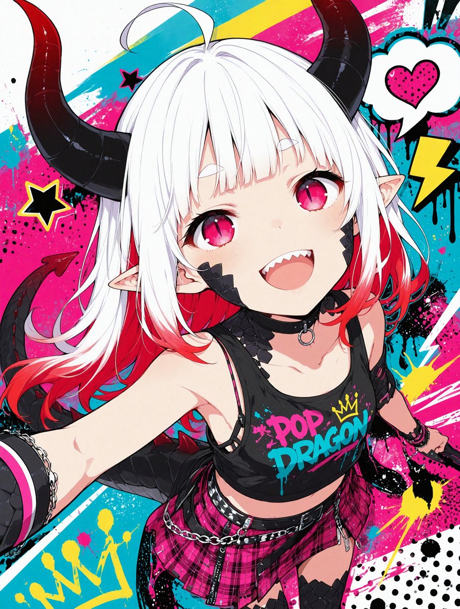 PirateAi001's tweet photo. ポップ&amp;パンクな雰囲気のドラ子ちゃん

#AIイラスト
#AIart https://t.co/SVzlbfTwF8