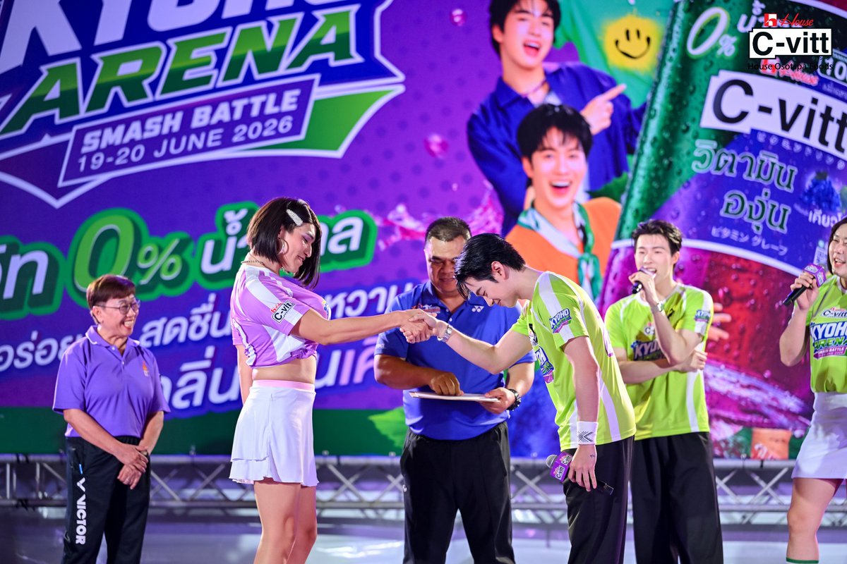 cvitt_vitaminc's tweet photo. งานจบรูปไม่จบ...
.
📸 เก็บตกภาพบรรยากาศความสนุกจากงาน C-vitt Kyoho Arena @ Mega Bangna โซน FoodWalk 💚
💜 คลิกรวมภาพบรรยากาศที่ https://t.co/RTVsUWFuEM
.
ขอบคุณน้อง ๆ PROXIE ที่มามอบความน่ารักและความสุขแบบจัดเต็ม 🫶
ขอบคุณแก๊ง สินีย์ Society ที่มาร่วมสนุก สร้างสีสัน และสร้างพลังงานดี ๆ ตลอดทั้งงาน 💚
รวมถึงขอบคุณผู้ร่วมงานทุกคนที่แวะมาเจอกัน และเป็นส่วนหนึ่งของความทรงจำดี ๆ ในครั้งนี้
.
แล้วพบกันใหม่ในกิจกรรมครั้งหน้านะคะ 🥰✨
.
#CvittKyohoArena
#CvittxPROXIE
#Cvitt