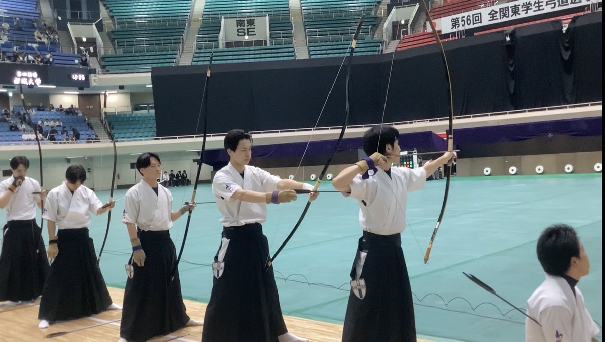 rikkyo__kyudo2's tweet photo. [男子試合結果]
第56回全関東学生弓道選手権大会

予選23中

太田　○○○○
新開　○○○○
足立　○✕○○
水口　○○○○
西谷　○○○○
奥住　○○○○

計23中

よって本学の決勝トーナメント進出および、シード権獲得となる。引き続き応援よろしくお願いします。 https://t.co/SJoydJFbyJ
