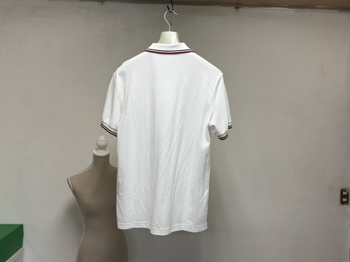 prada logo polo shirt dead stock プラダのポロシャツ 上質なカノコに