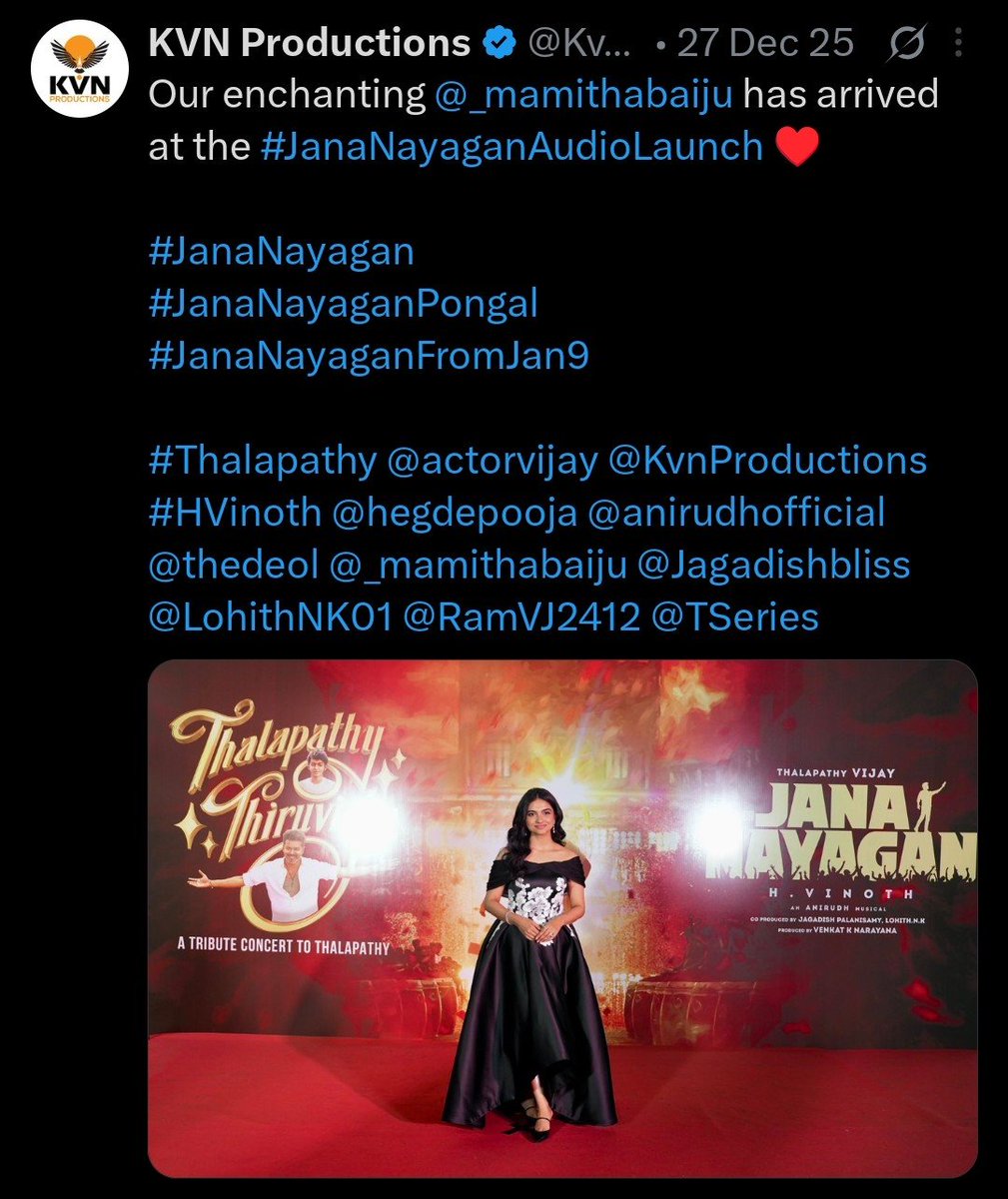 TheOneSakthi001's tweet photo. Where are Mamitha and Pooja's names in these posters? 

Only @ungalsanam can see that using a special micro lens which is made with yellow and red colour https://t.co/LHhkZ16U1B